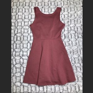 Mauve Skater Dress